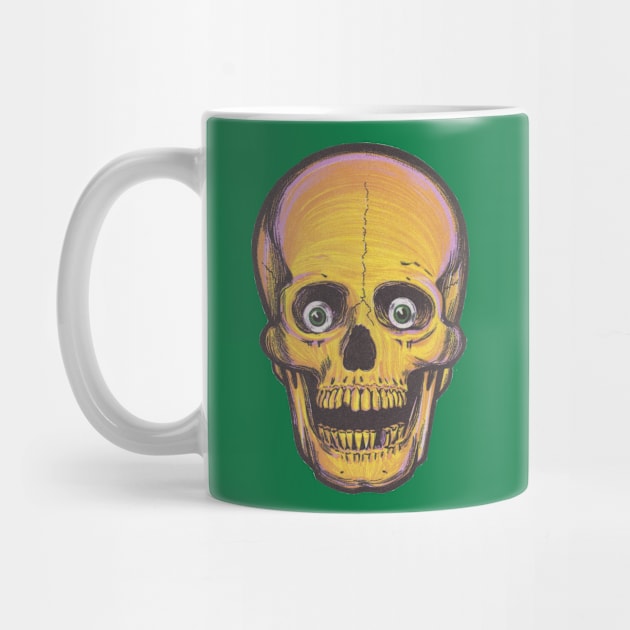 Skull [Yellow] by liquidplatypus